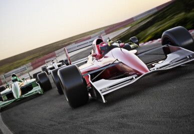 Formula 1 race car